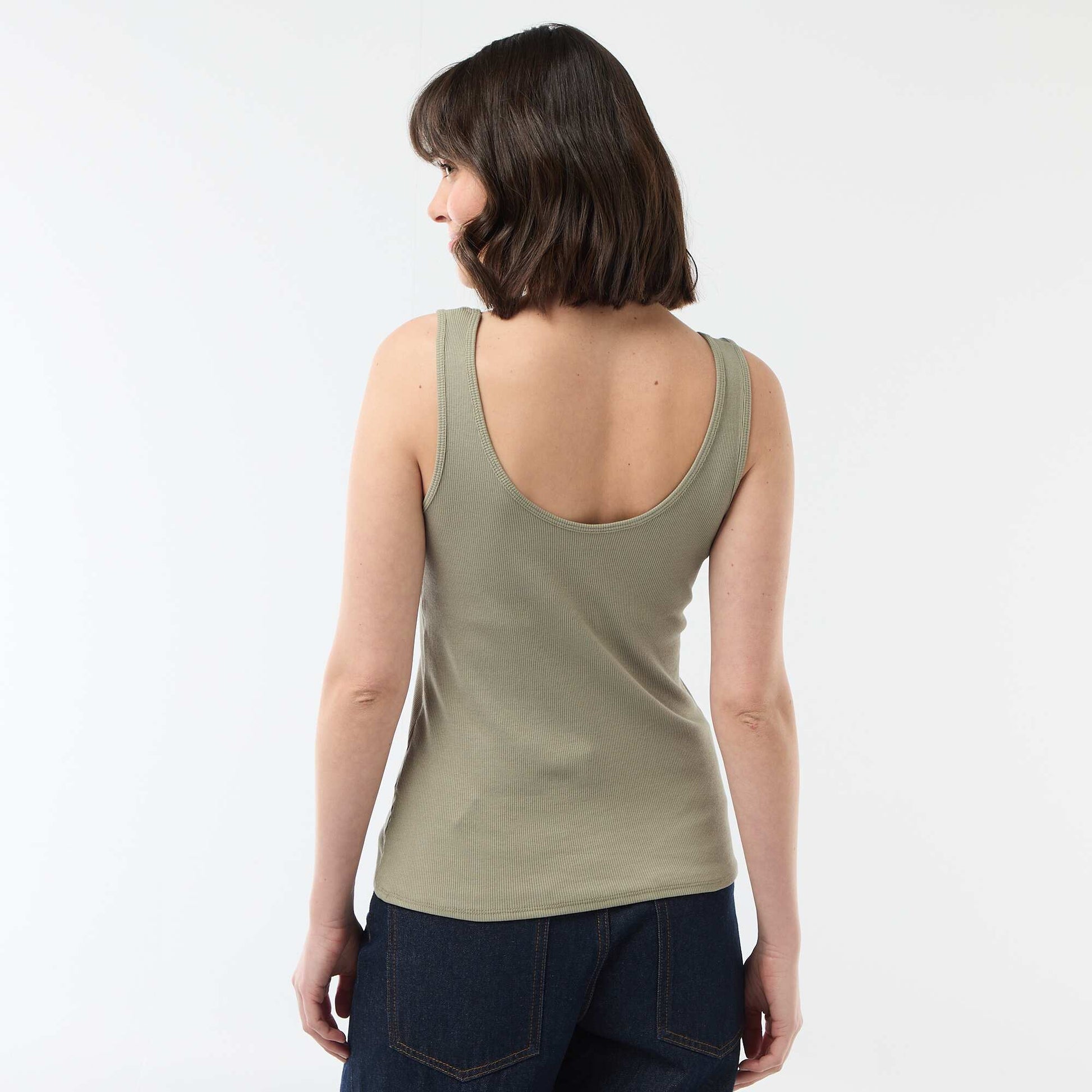 Vest top KHAKI