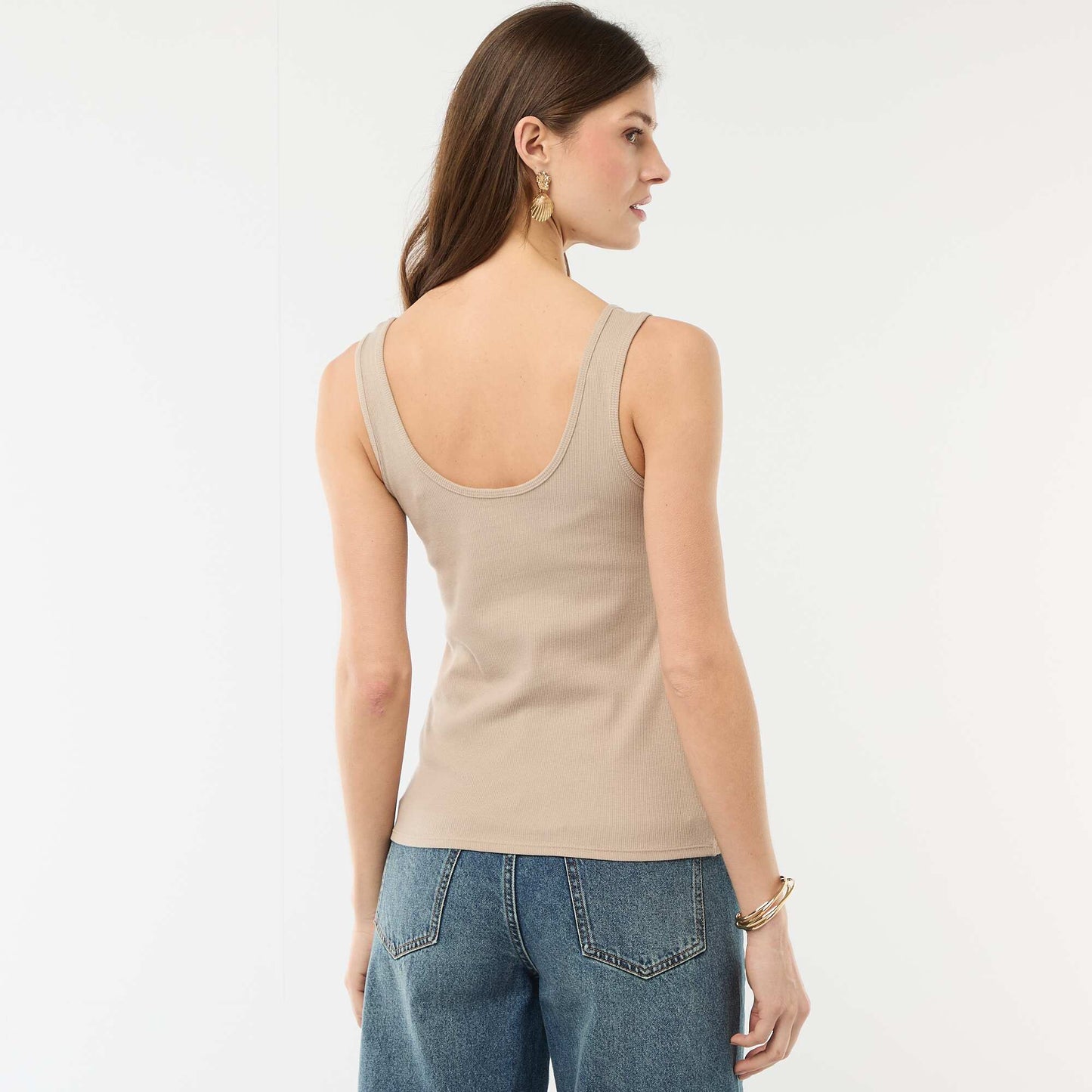 Vest top BEIGE