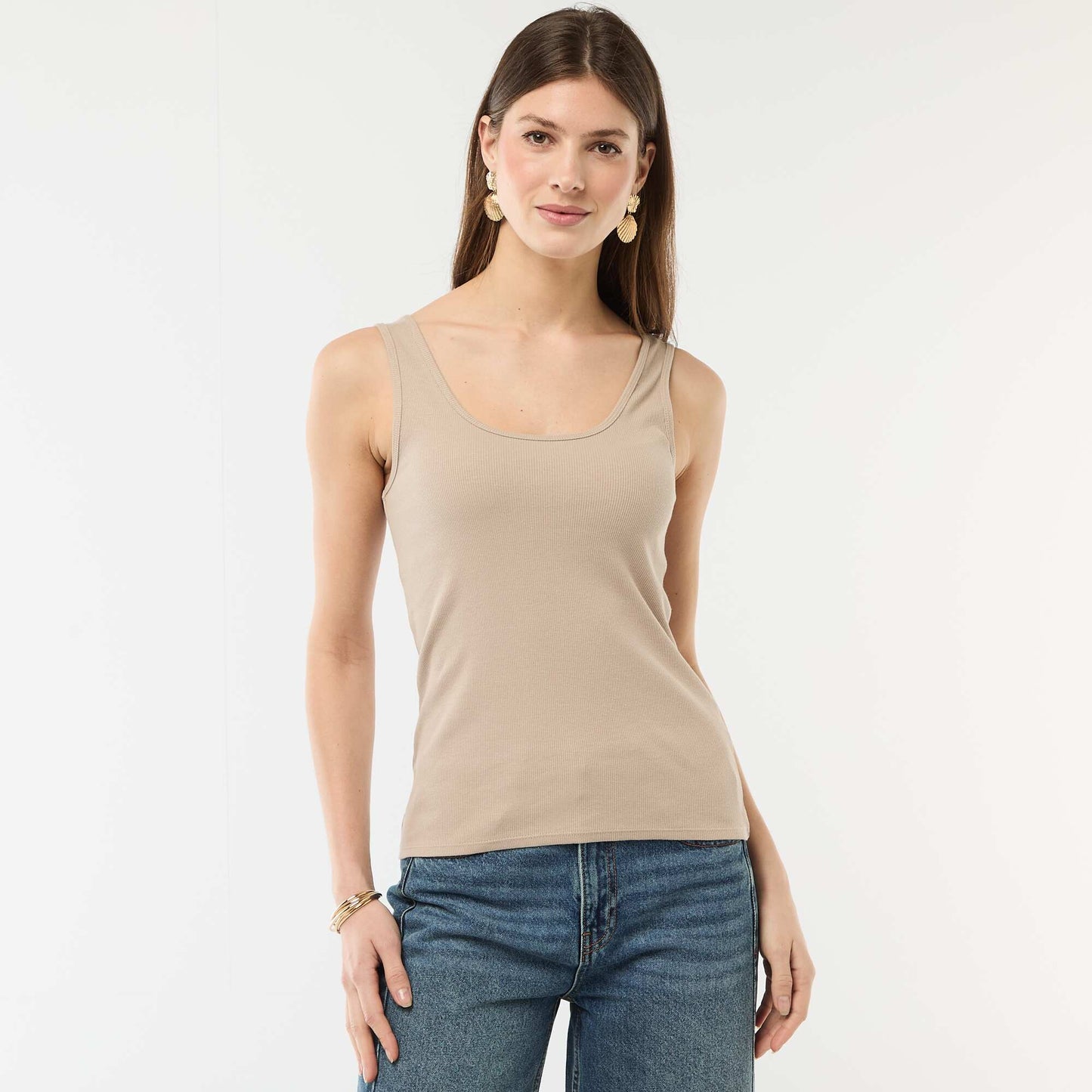 Vest top BEIGE
