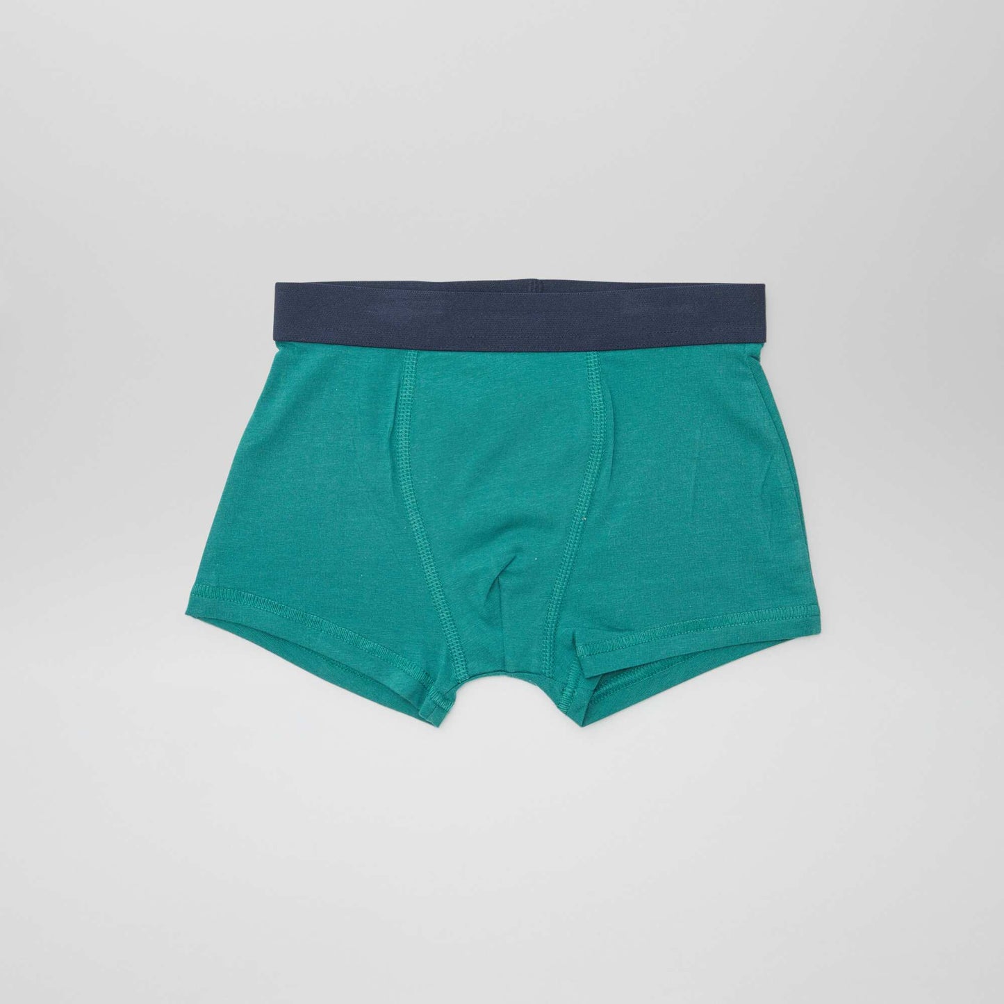 5 Plain Boxers WHITE