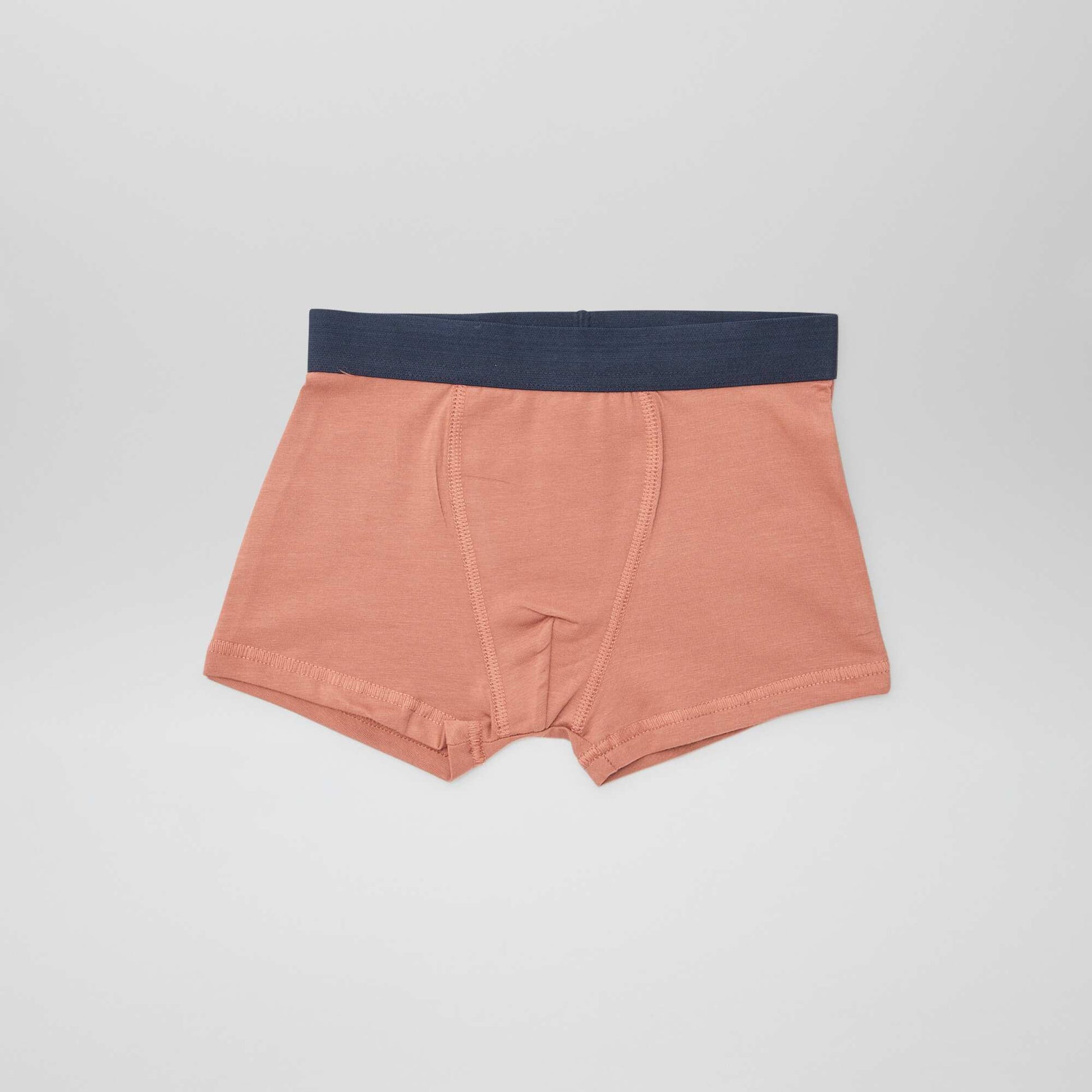 5 Plain Boxers WHITE
