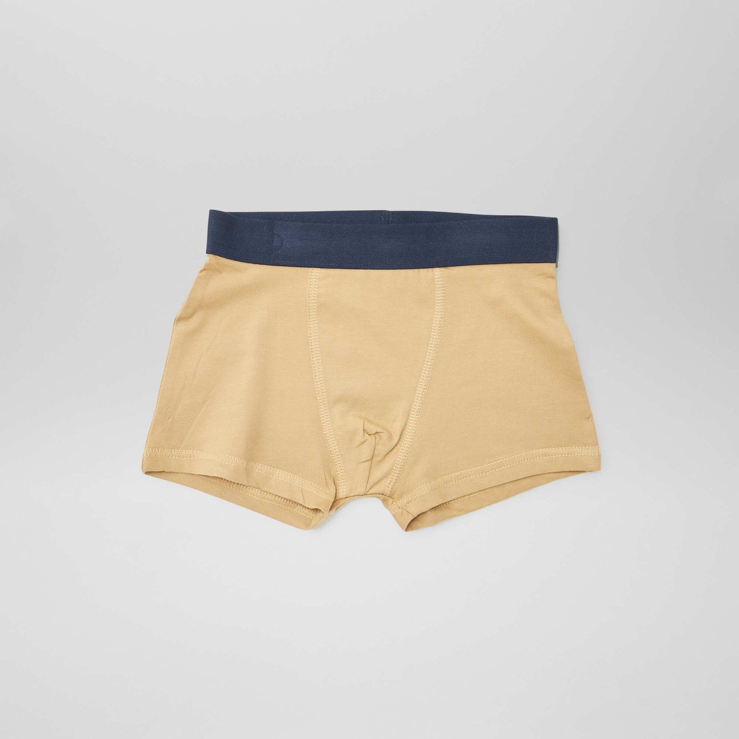 5 Plain Boxers WHITE