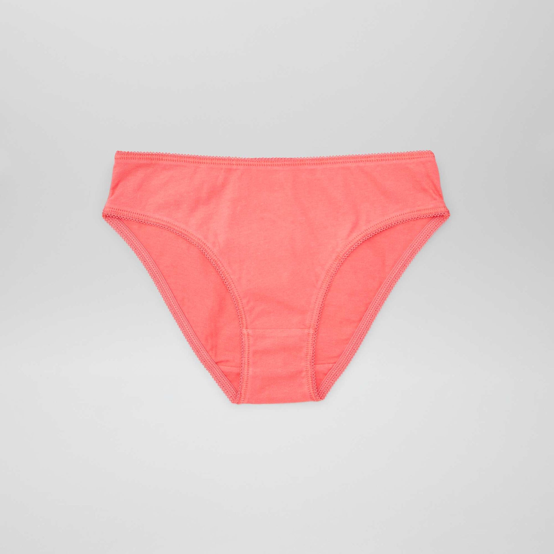 Pack of 7 plain briefs PINK