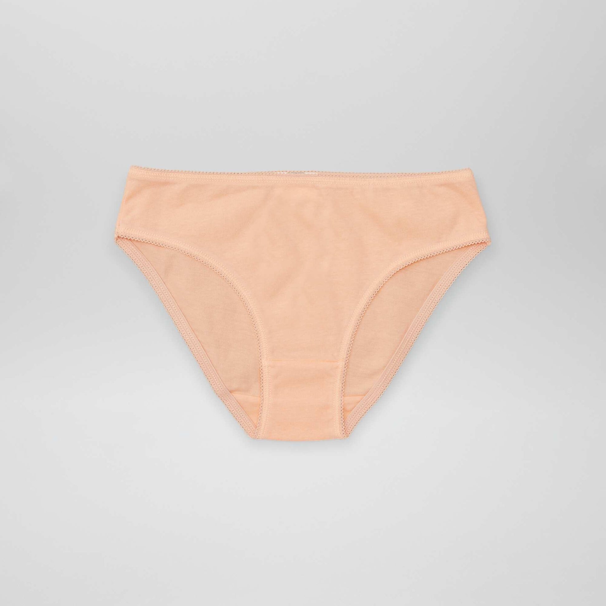 Pack of 7 plain briefs PINK