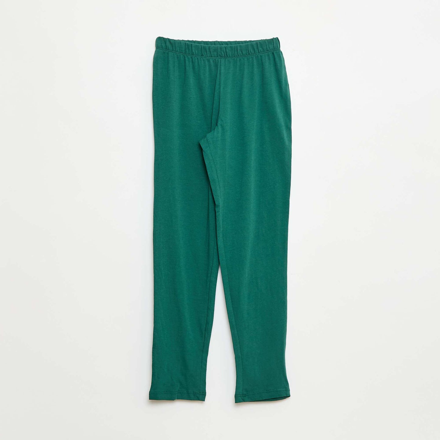 Printed Jersey Long Pyjamas - 2 Piece Set GREEN