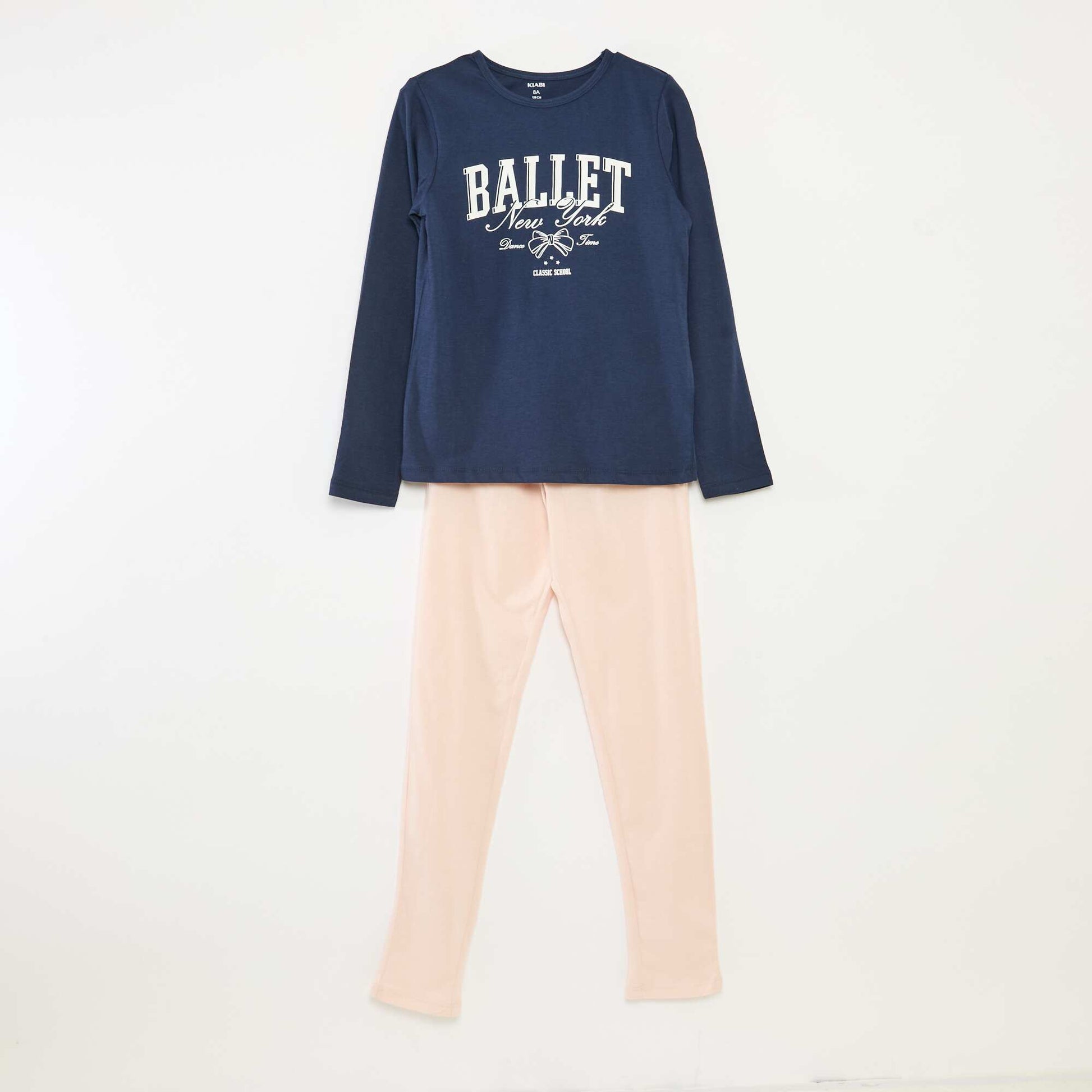 T-shirt and trousers pyjama set - 2-piece set BLUE