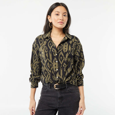Flowing blouse BLACK