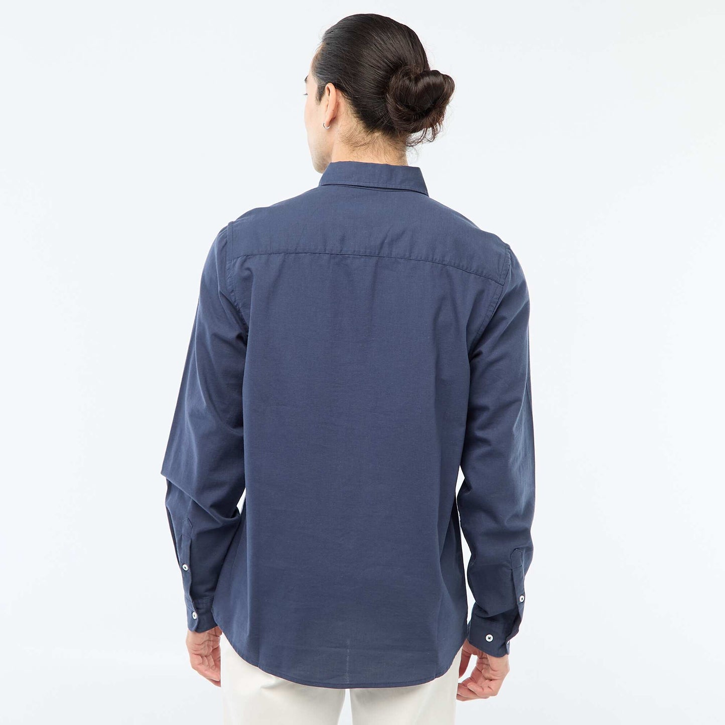 Regular-fit Oxford shirt BLUE