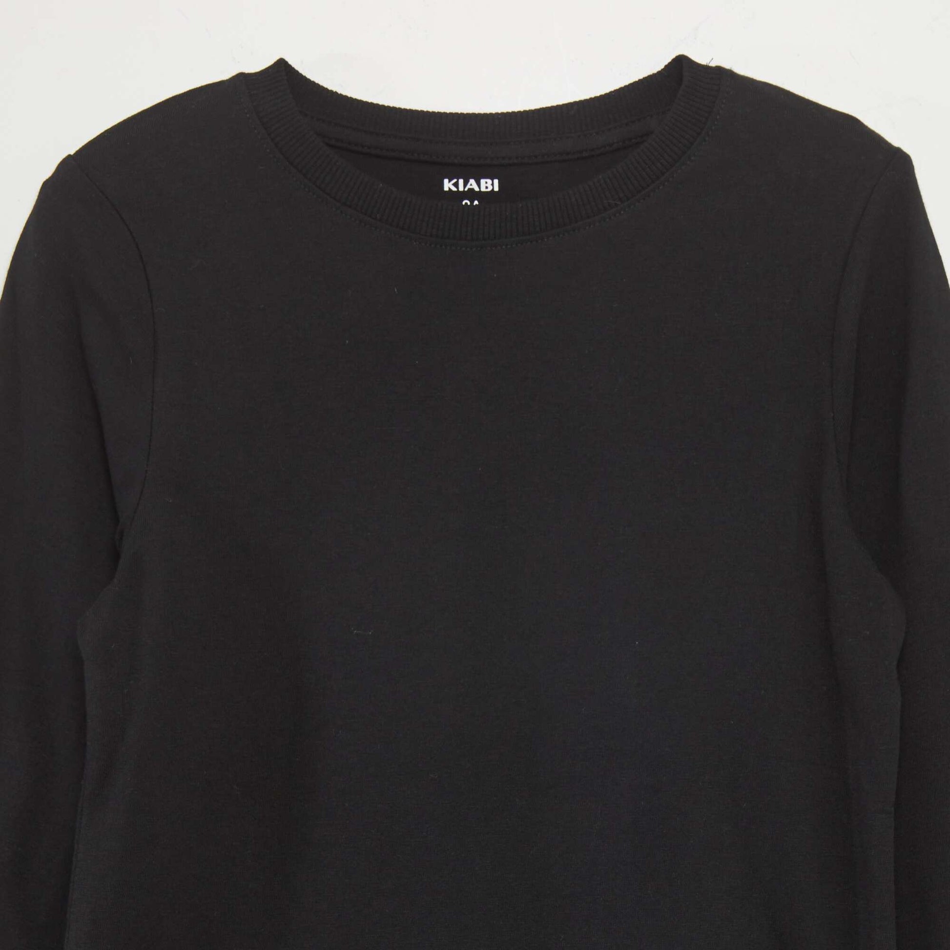 Basic Long-Sleeved T-shirt BLACK