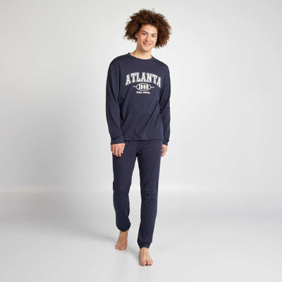 T-shirt and trousers pyjama set - 2-piece set BLUE