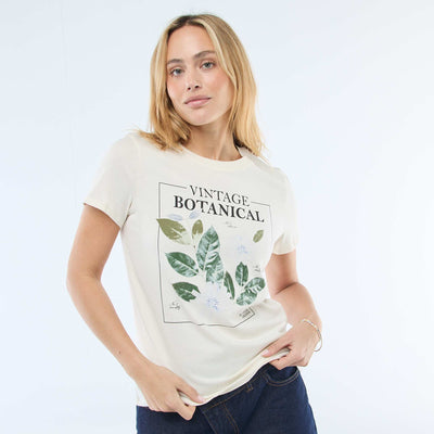 Printed T-shirt ECRU