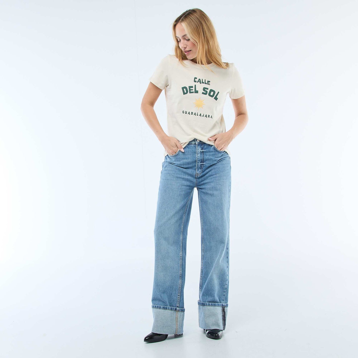 Printed T-shirt GREEN