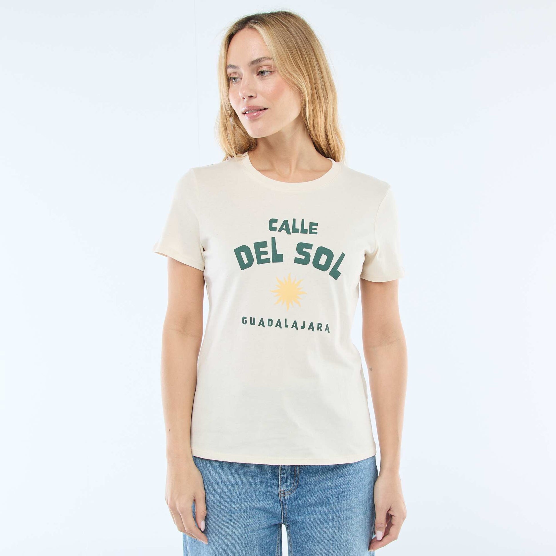 Printed T-shirt GREEN