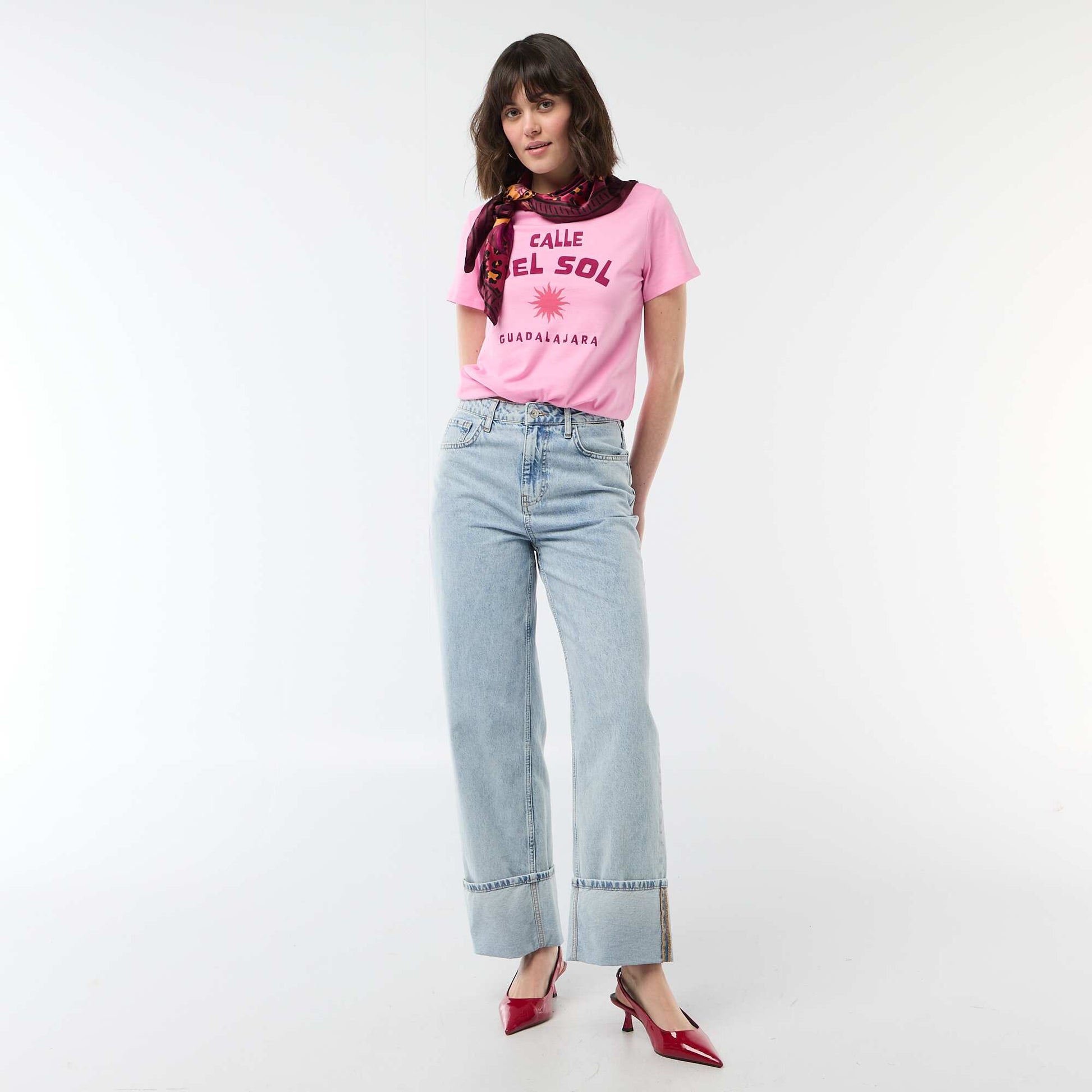 Printed T-shirt PINK