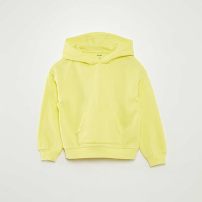 Plain hoodie YELLOW