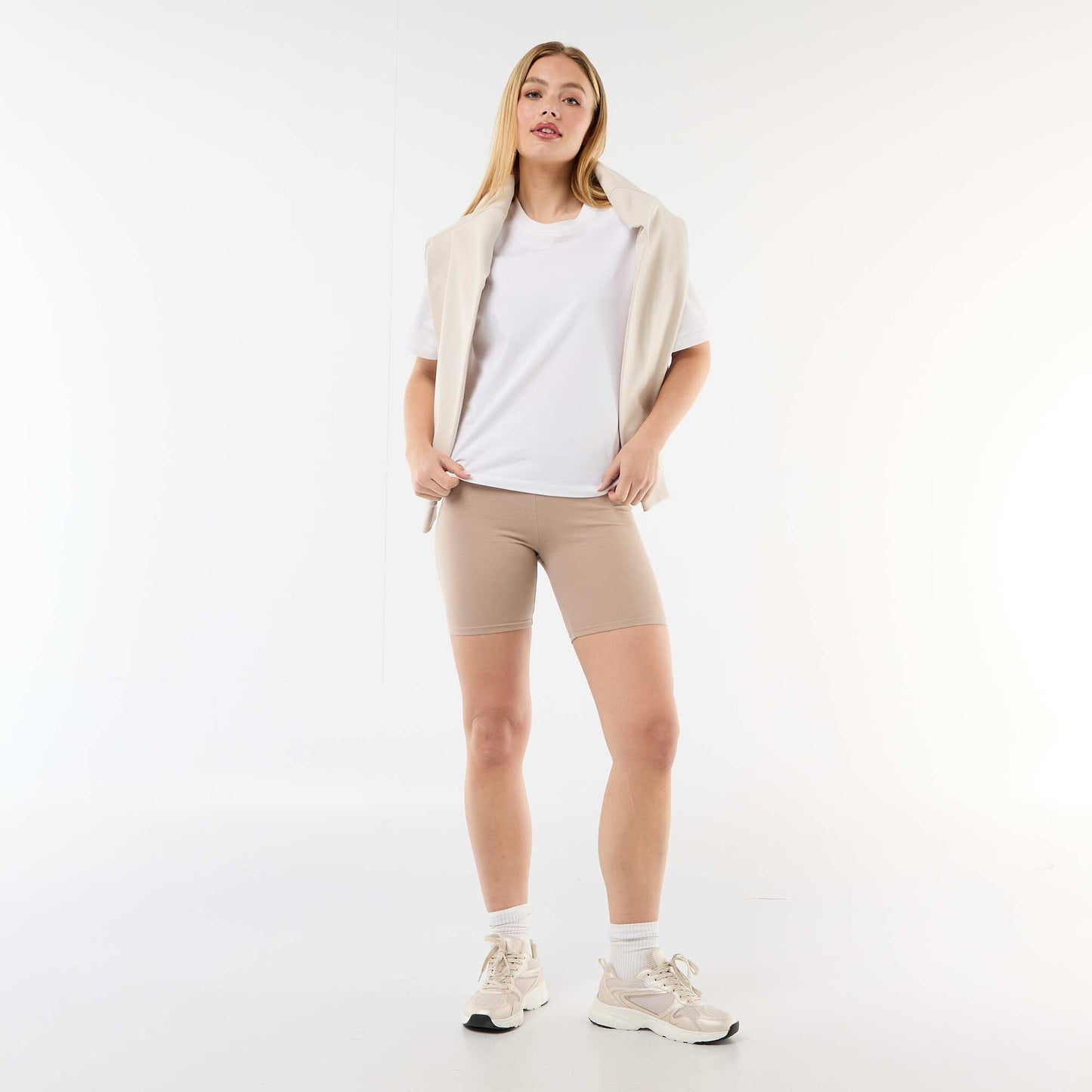 Cycling shorts BEIGE