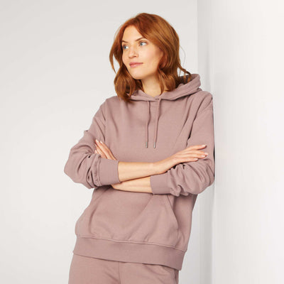Plain hoodie PURPLE