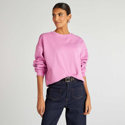 Plain sweatshirt PINK