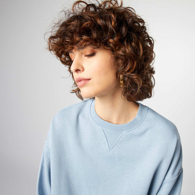 Plain sweatshirt BLUE