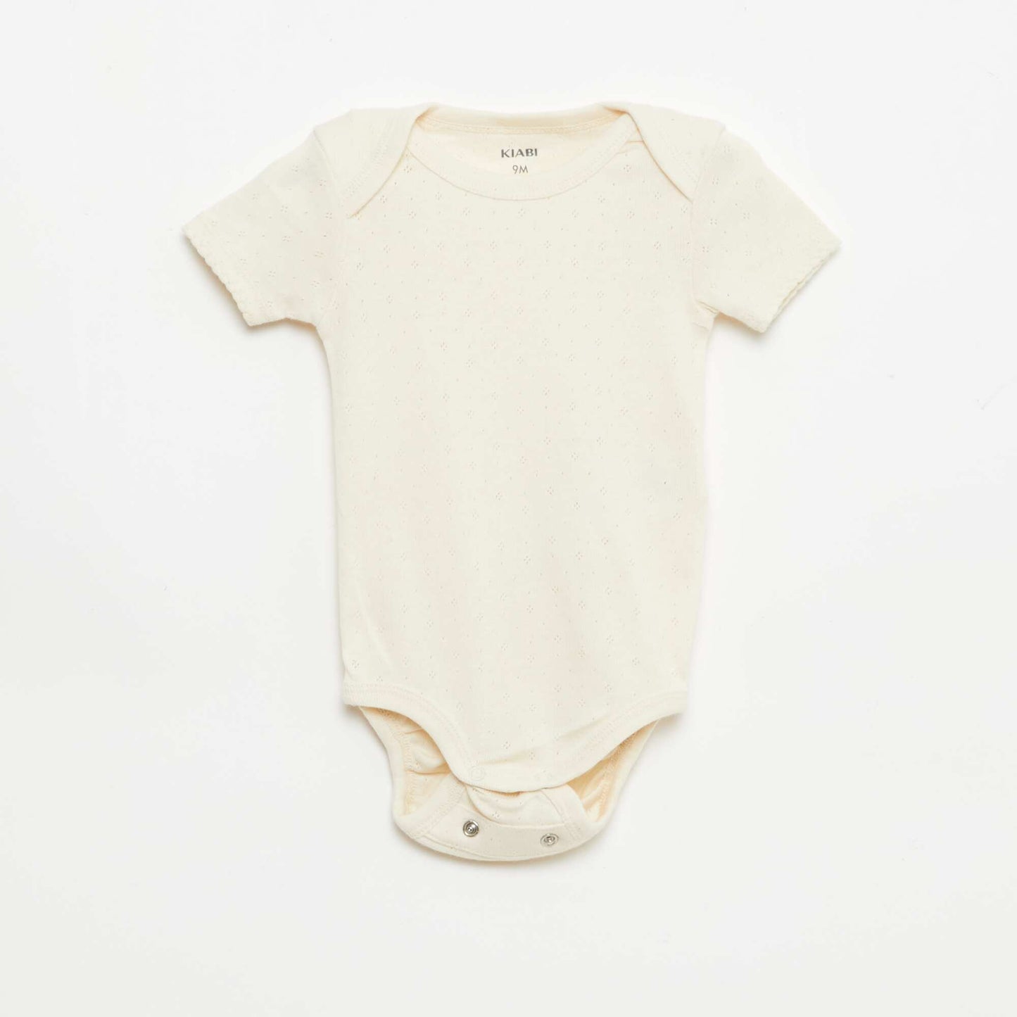 Plain knit grow-with-them bodysuits - Pack of 3 ORANGE