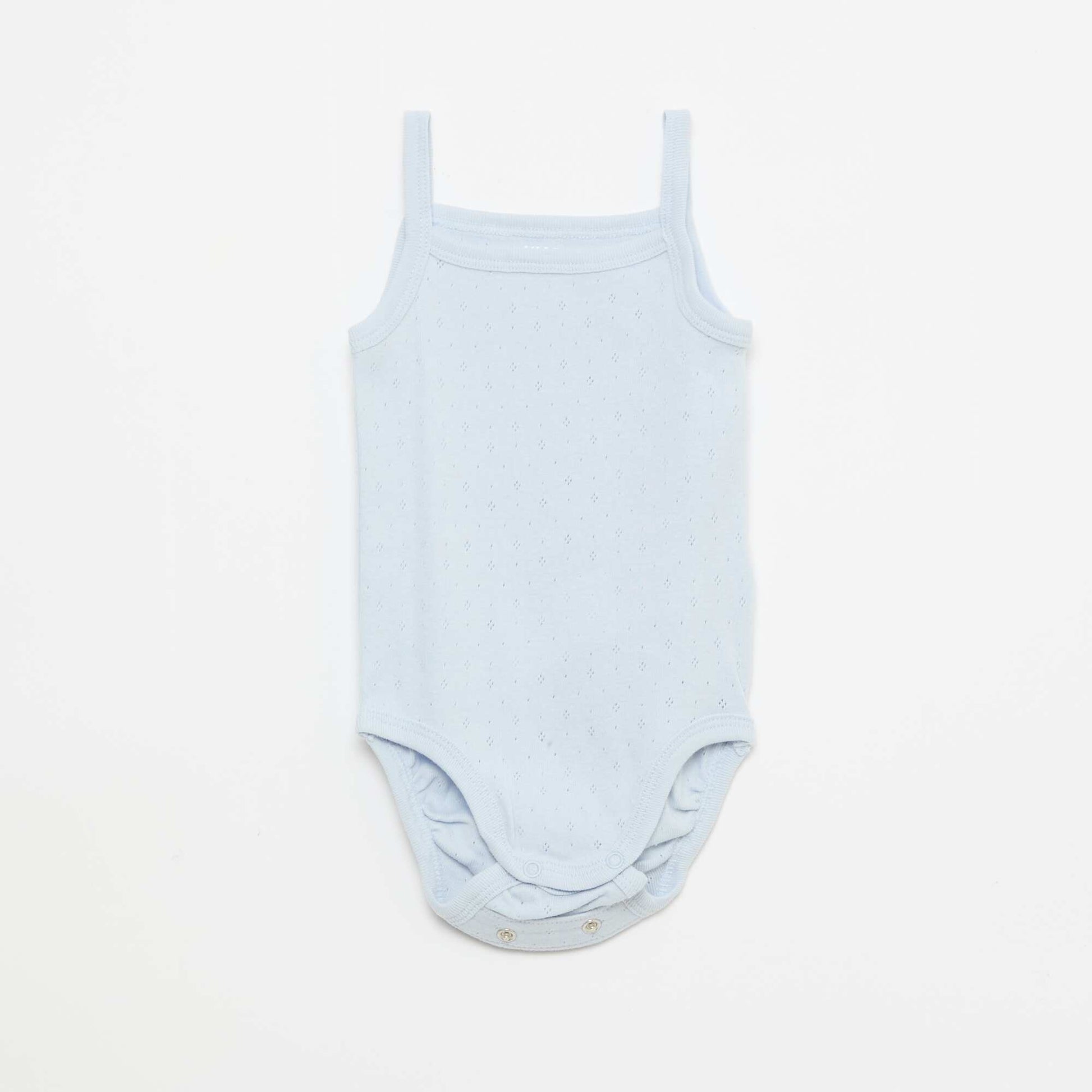 Strappy grow-with-them bodysuits - Pack of 3 PINK