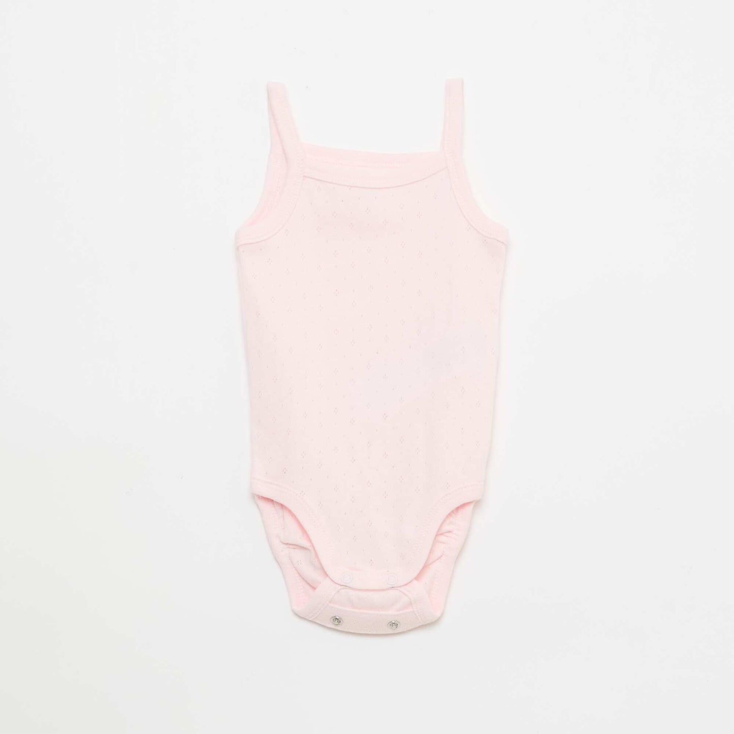 Strappy grow-with-them bodysuits - Pack of 3 PINK