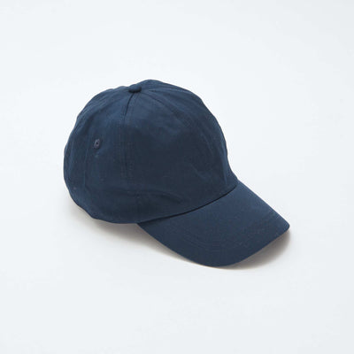 Plain cotton cap BLUE