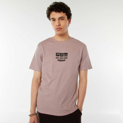 Printed slogan T-shirt PINK