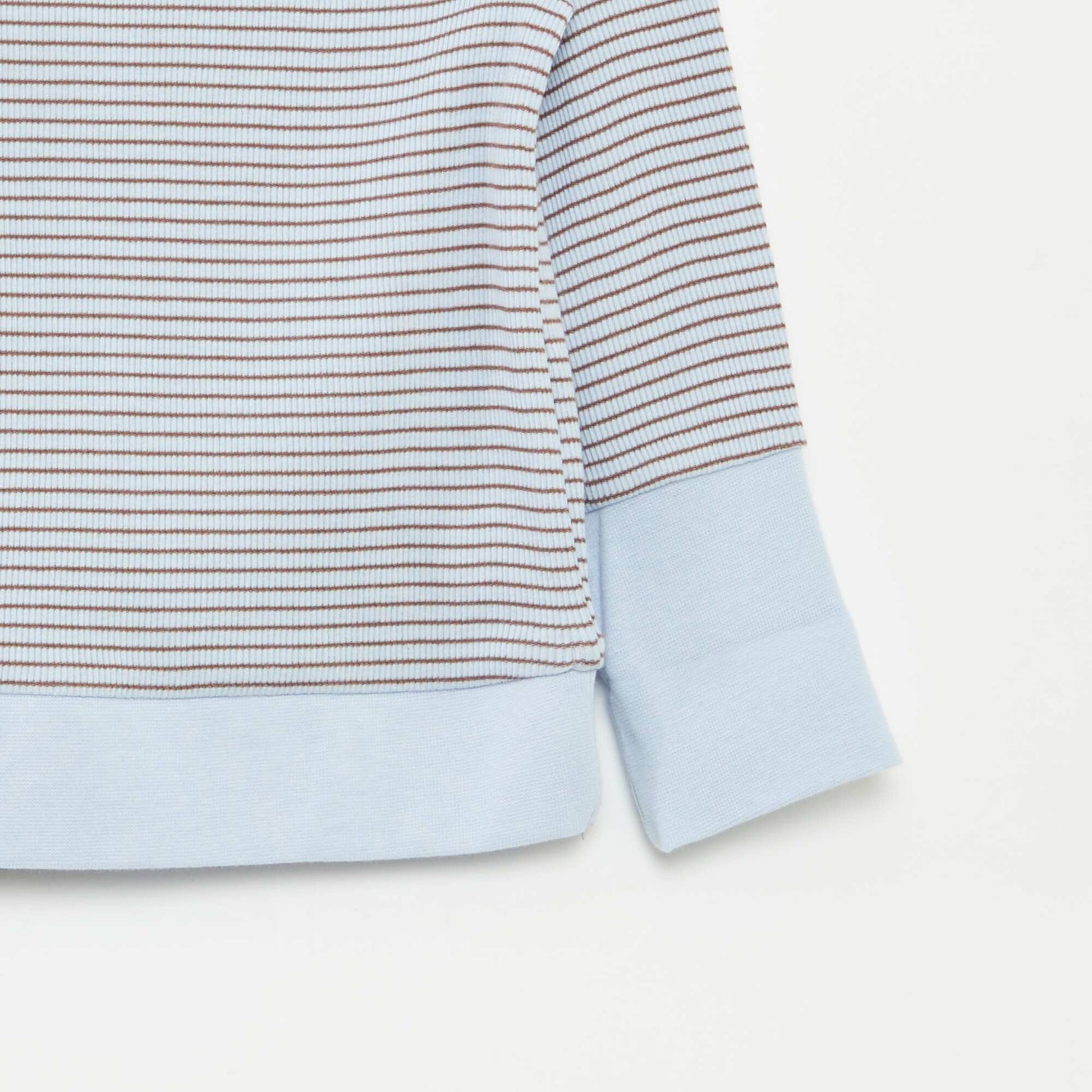 Striped T-shirt and trousers pyjama set - 2-piece set BLUE