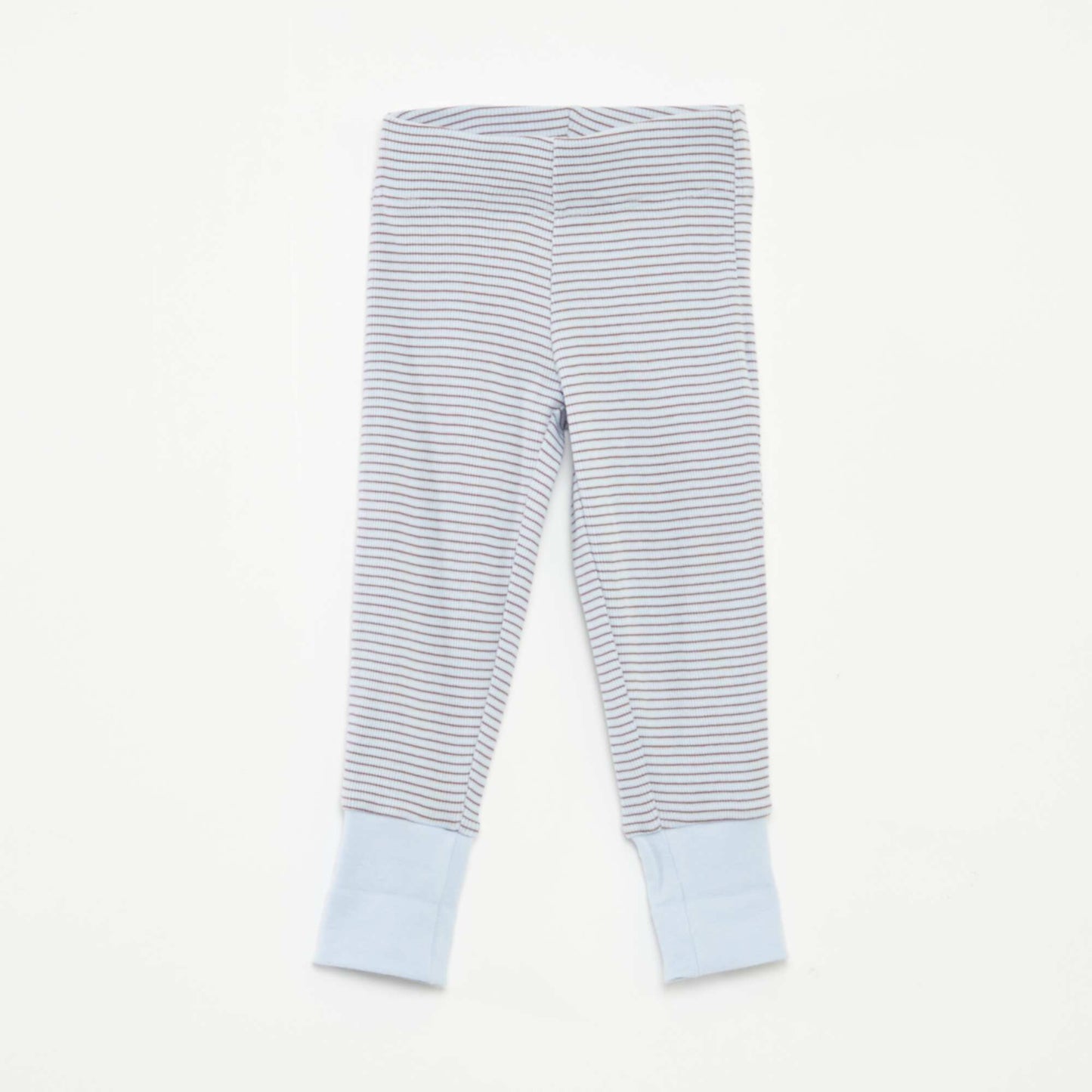 Striped T-shirt and trousers pyjama set - 2-piece set BLUE