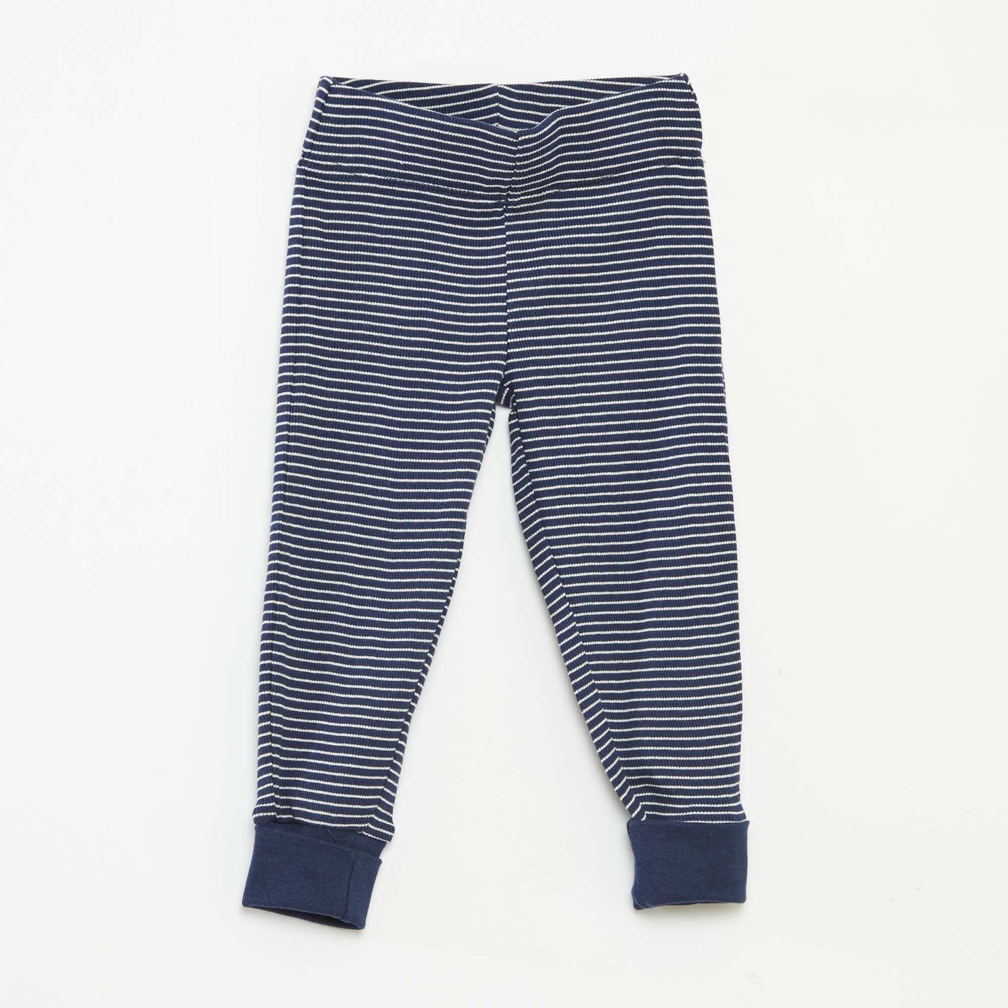 Striped T-shirt and trousers pyjama set - 2-piece set BLUE