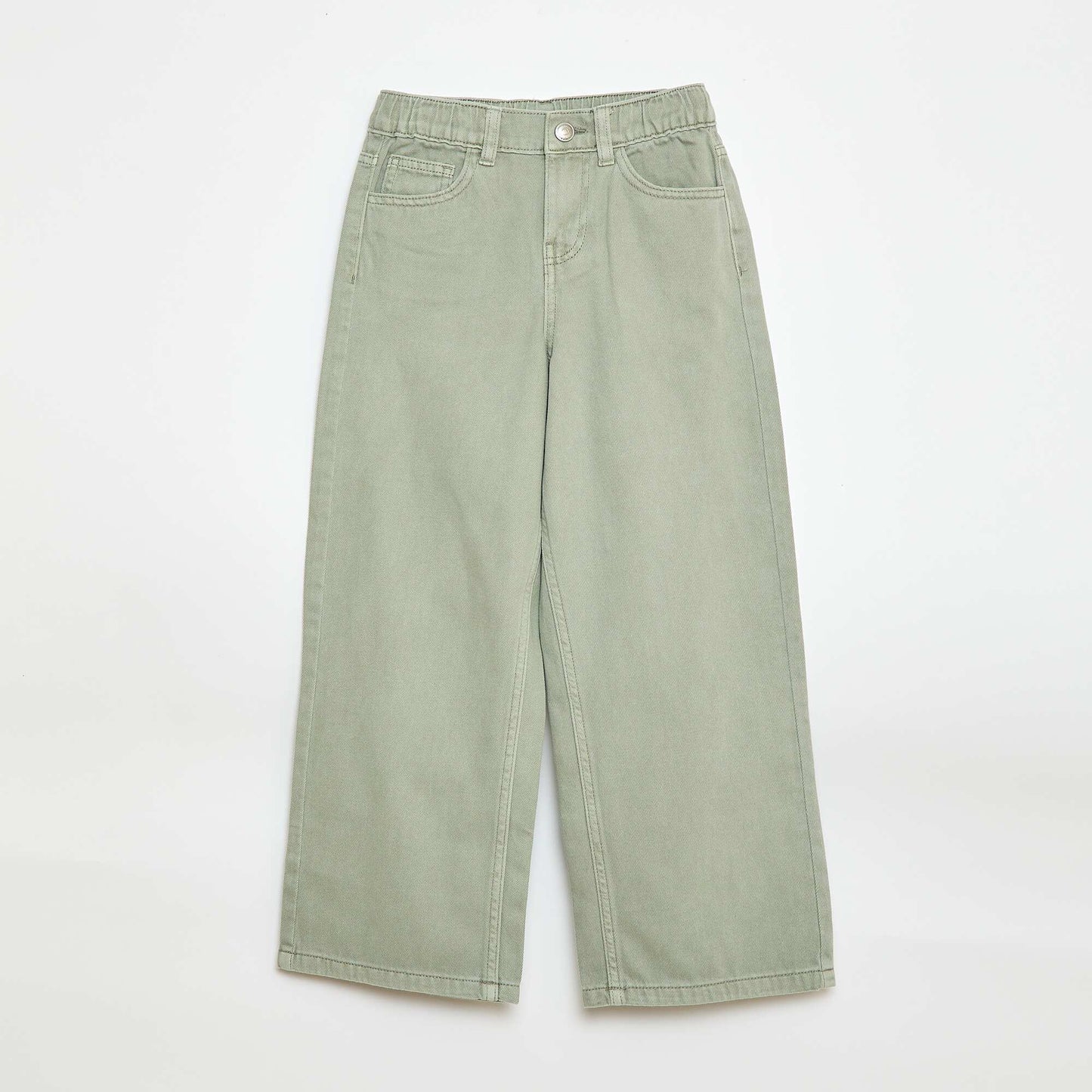 Wide-leg trousers GREEN