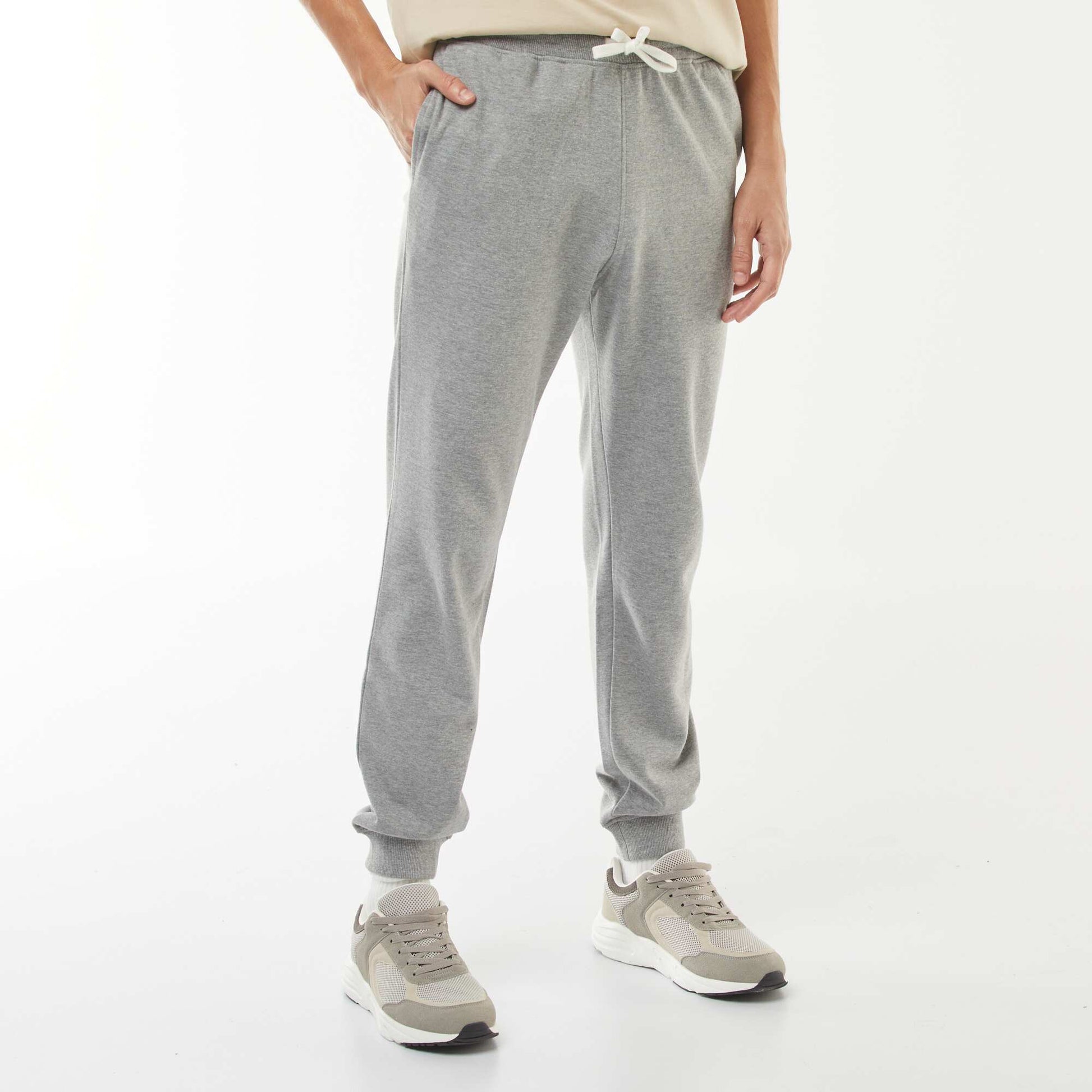 Lightweight plain joggers GREY