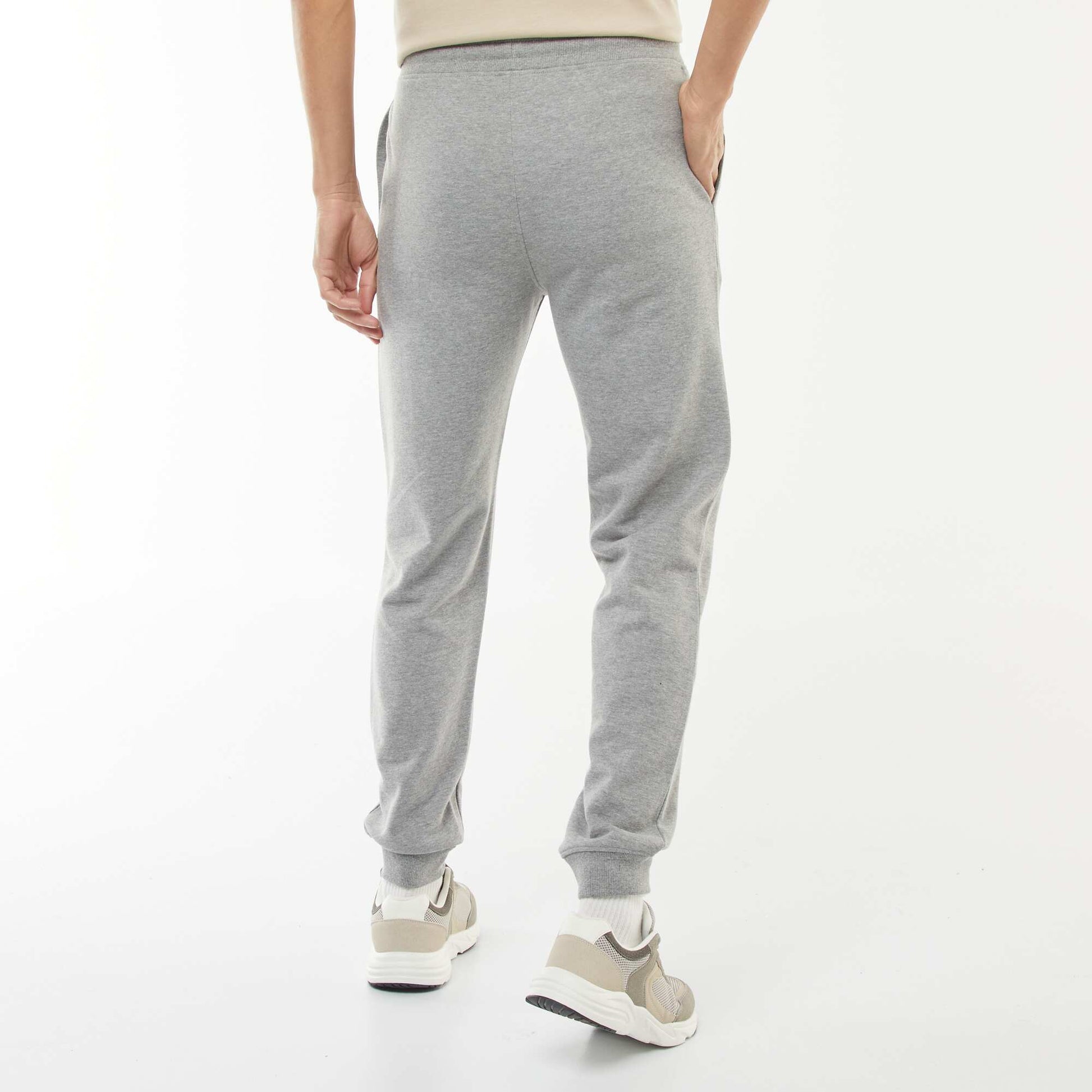 Lightweight plain joggers GREY