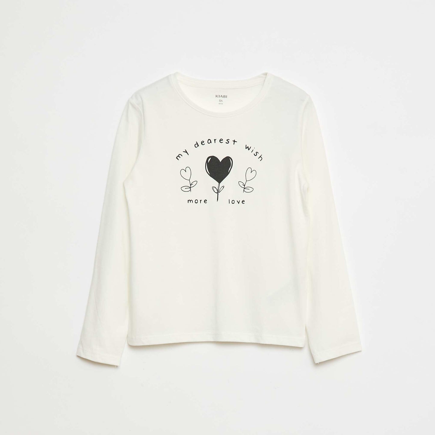Printed T-shirt WHITE