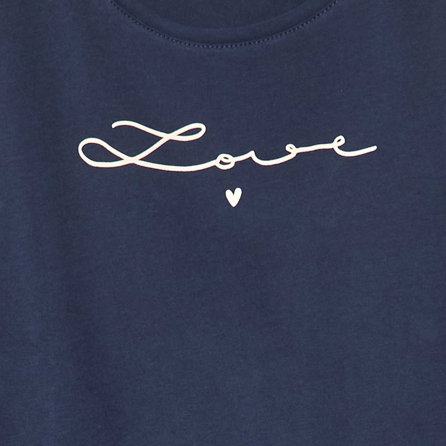 Printed T-shirt BLUE