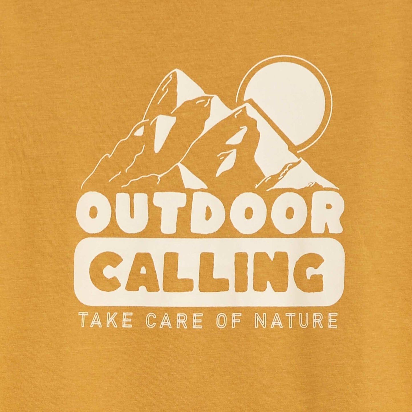 Long-sleeved T-shirt with cute print YELLOW