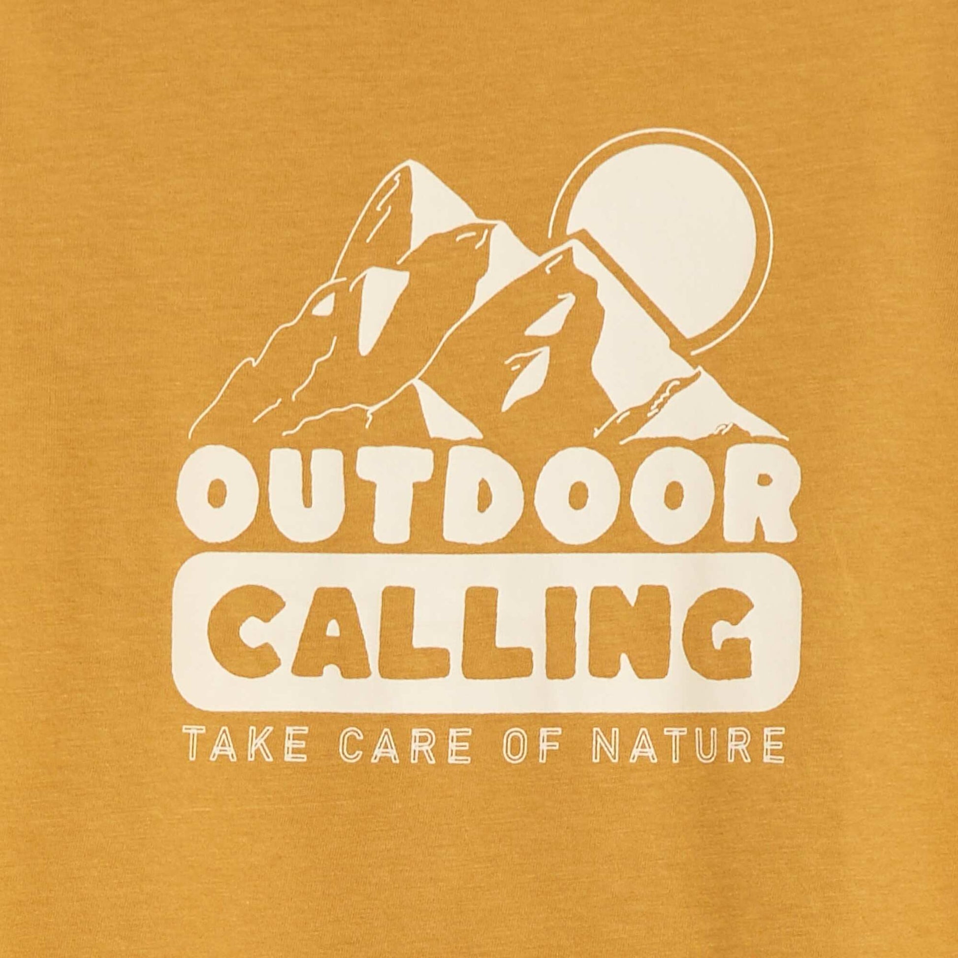 Long-sleeved T-shirt with cute print YELLOW
