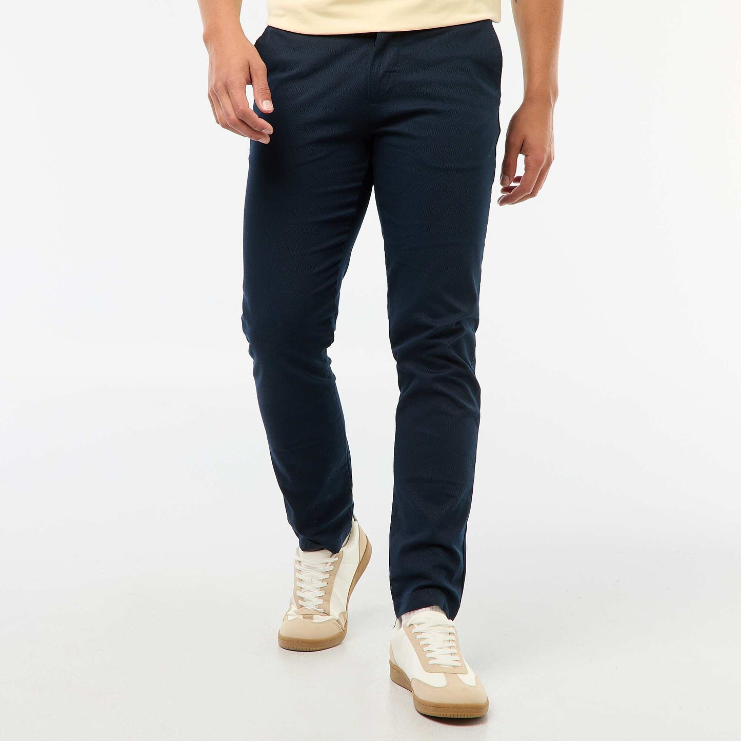 Twill Chino Trousers BLUE