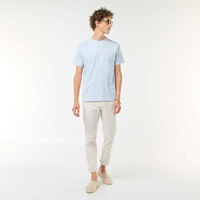 Twill Chino Trousers WHITE