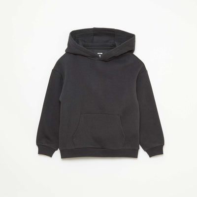 Loose-fit hoodie BLACK