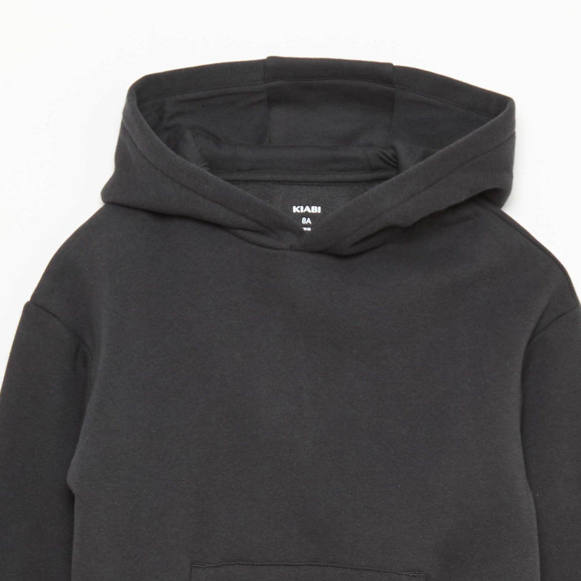 Loose-fit hoodie BLACK