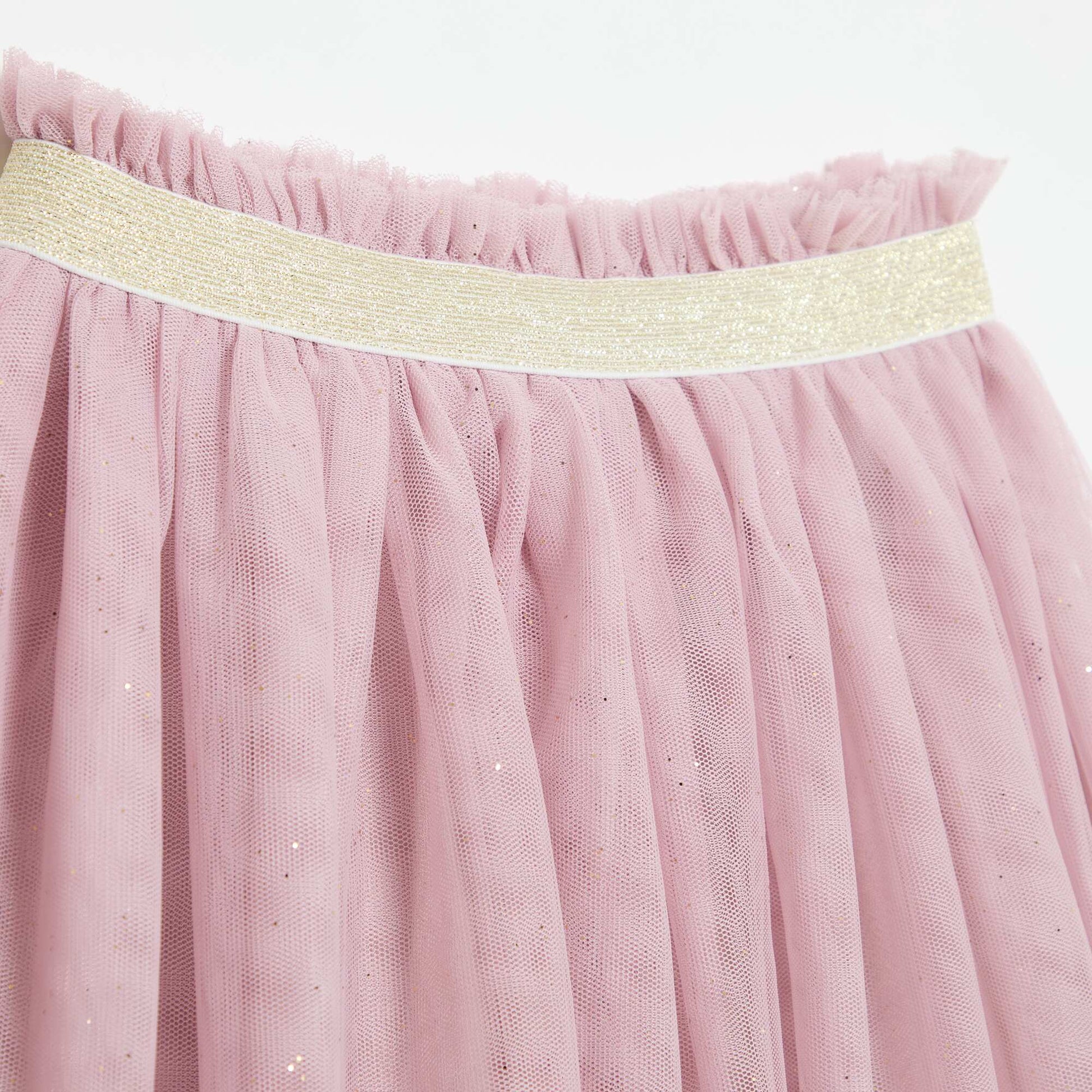 Sparkly Tulle Skirt PURPLE