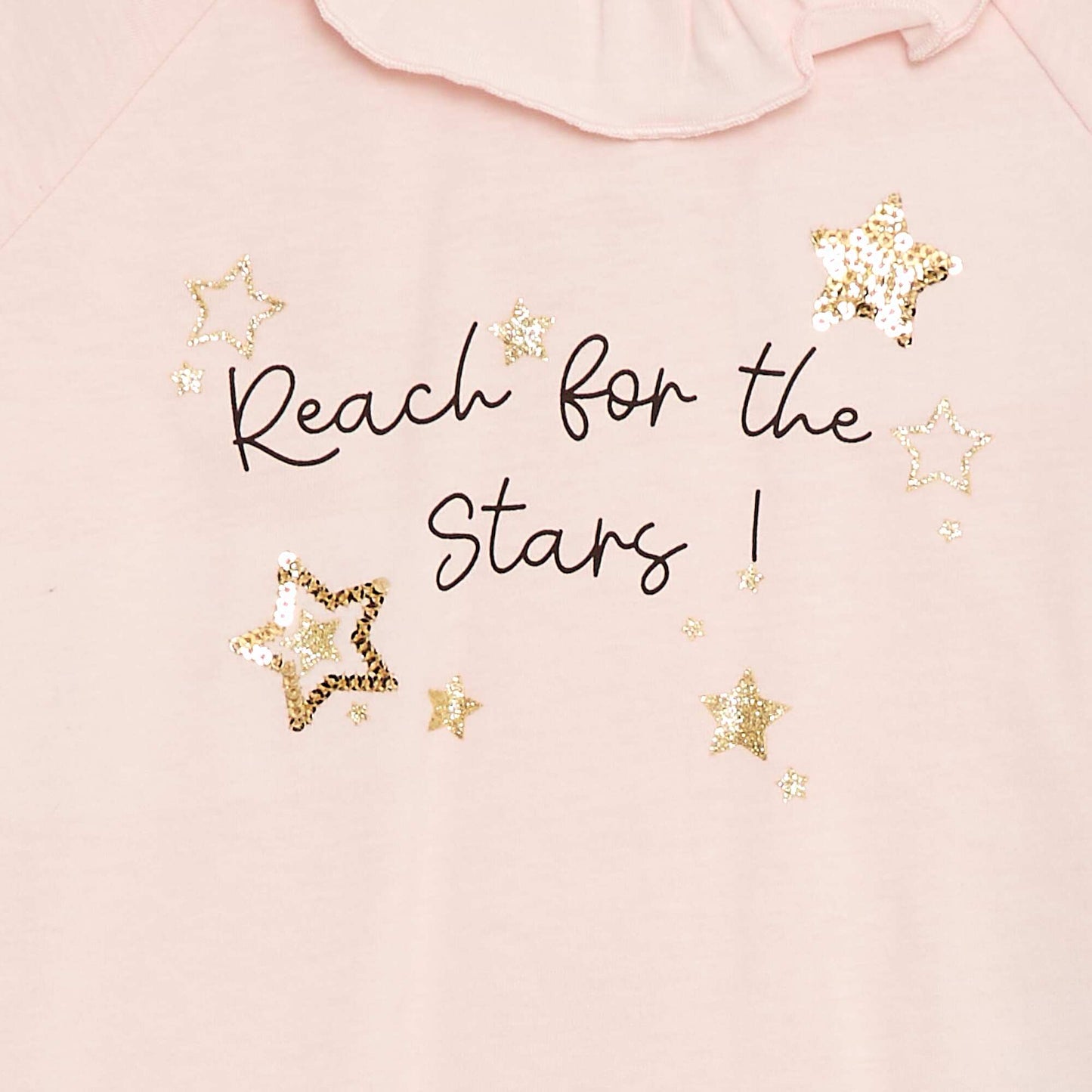 Printed Flared T-shirt PINK