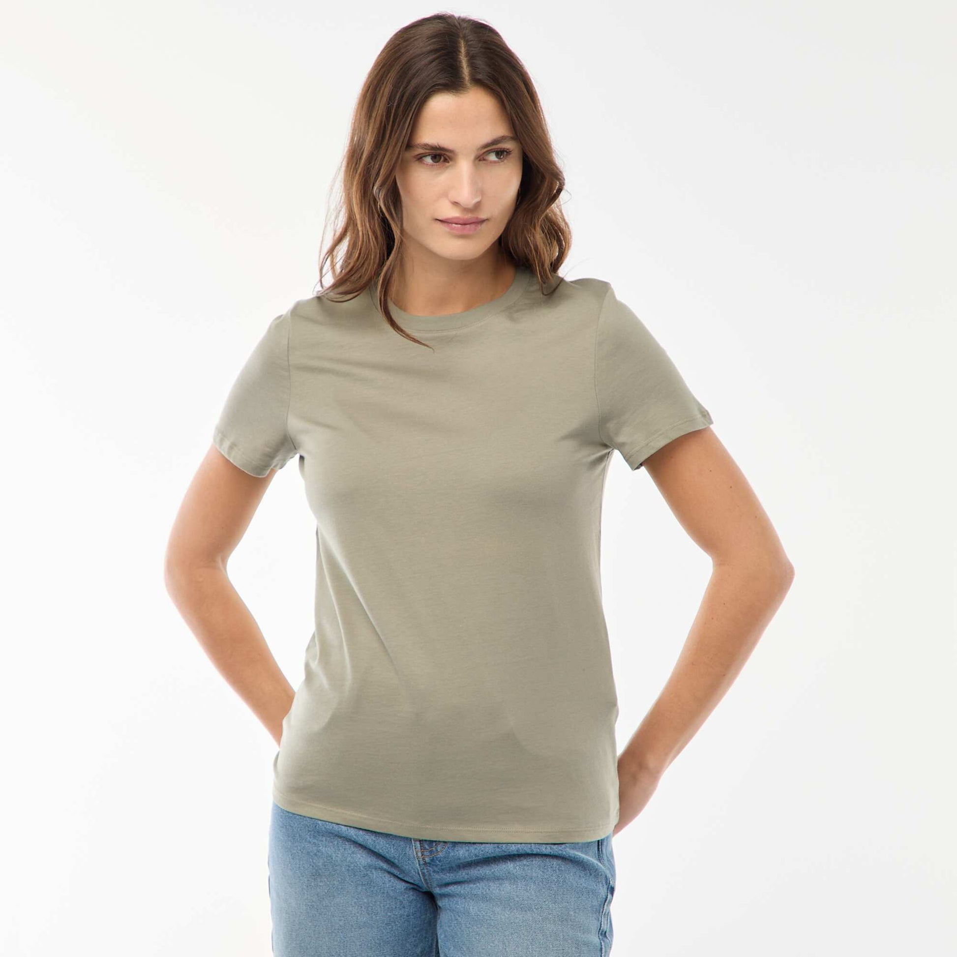Short-Sleeve Jersey T-Shirt GREEN