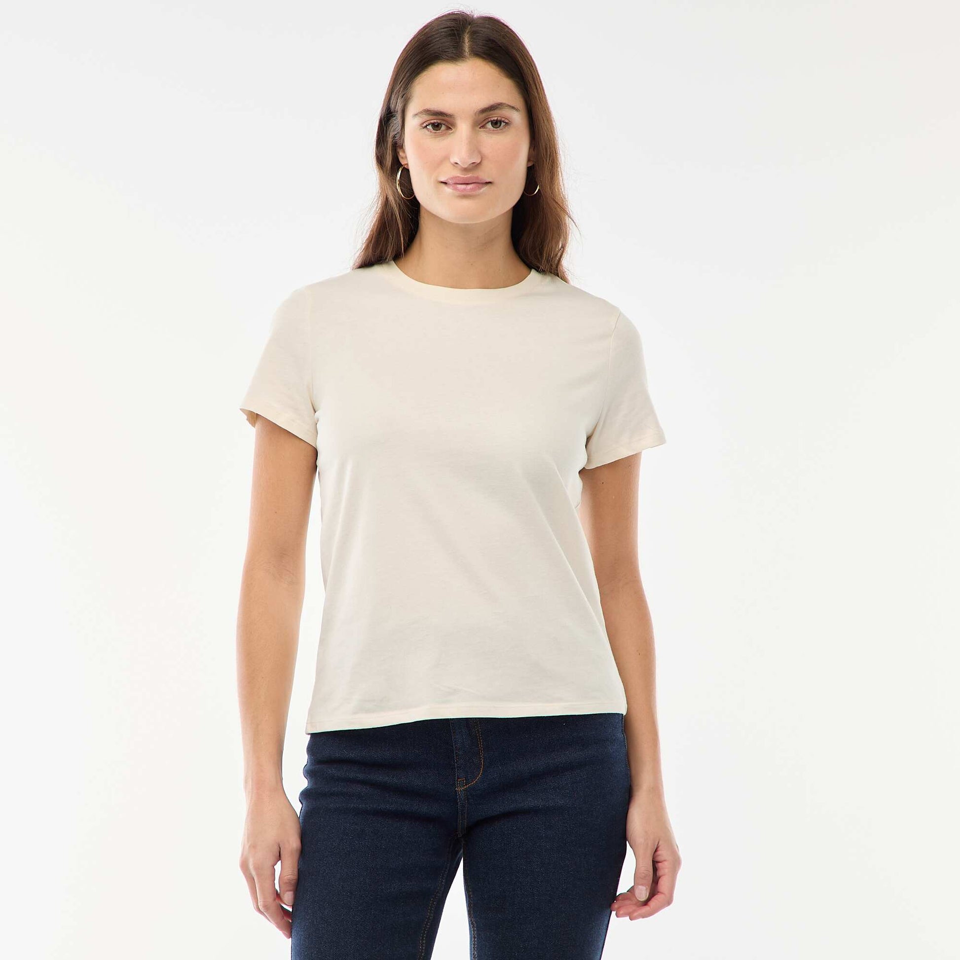 Short-Sleeve Jersey T-Shirt WHITE