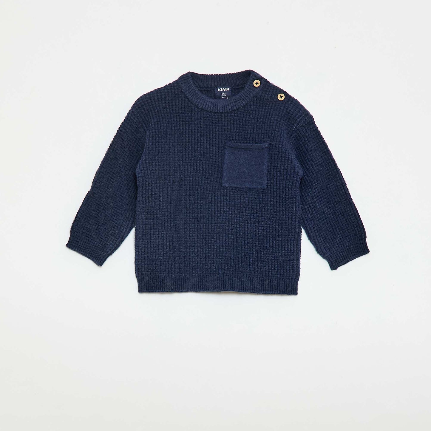 Knit Sweater + Pants Set - 2 Pieces BLUE