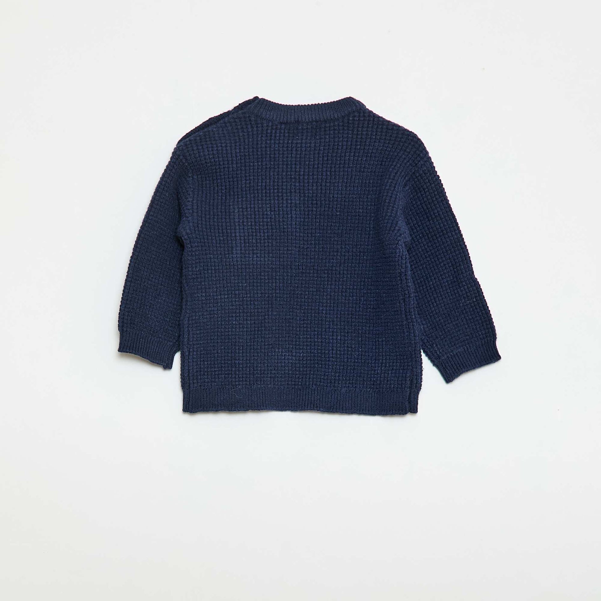 Knit Sweater + Pants Set - 2 Pieces BLUE