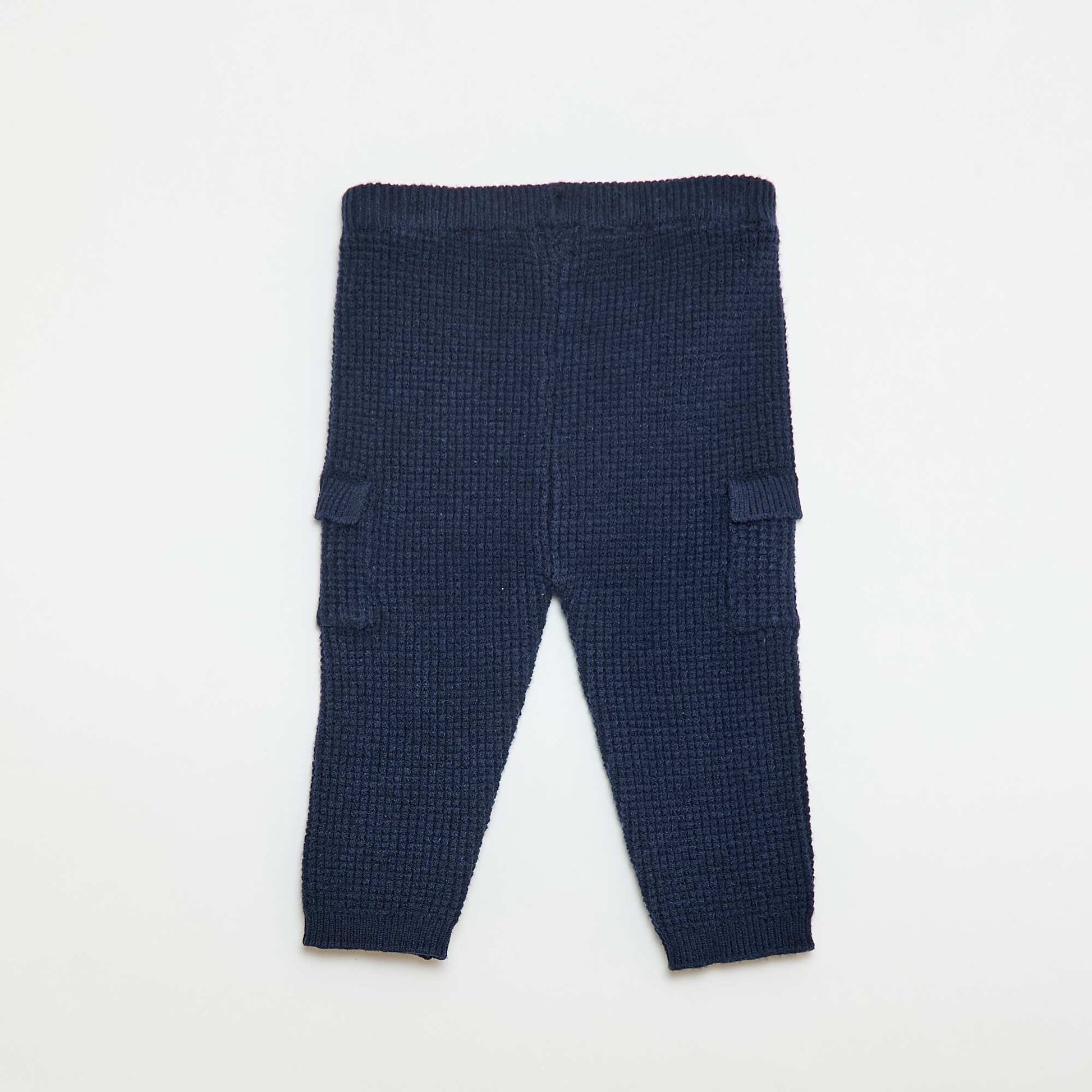 Knit Sweater + Pants Set - 2 Pieces BLUE