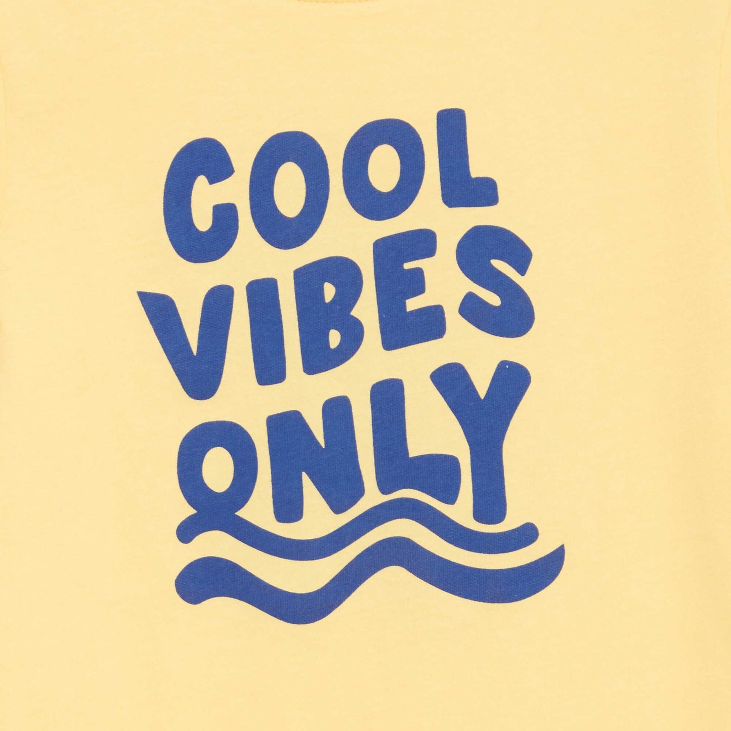 Printed Message T-Shirt YELLOW